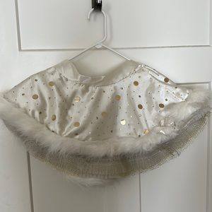 VS Christmas skirt and hat.